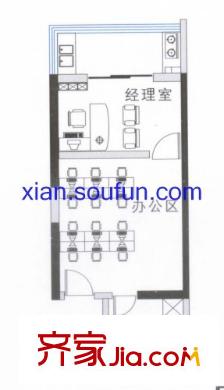 華豪麗都戶型圖戶型圖 1室1廳1衛(wèi)