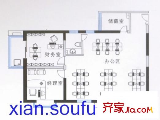 華豪麗都戶型圖戶型圖 3室1廳1衛(wèi)