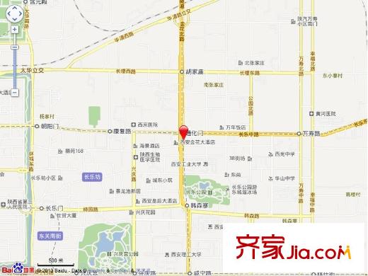 民生新世界交通圖