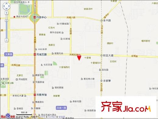 長慶興盛園交通圖
