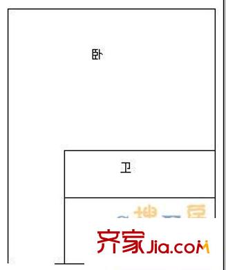 中城國(guó)際心島公寓戶型圖中誠(chéng)國(guó)際心島公寓 1室 戶型圖 1室1廳1衛(wèi)1廚
