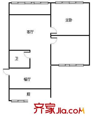 文華閣 2室 戶型圖