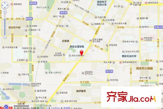 天地源丹軒梓園交通圖西安  