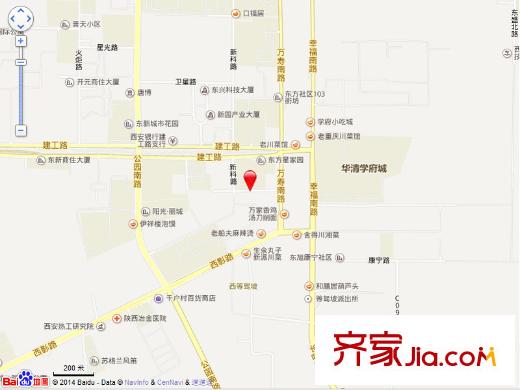 教育公寓交通圖 