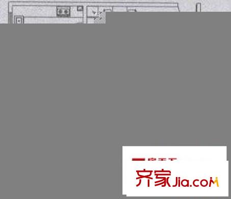 西瑞北國之春戶型圖3室2廳2衛(wèi)1廚