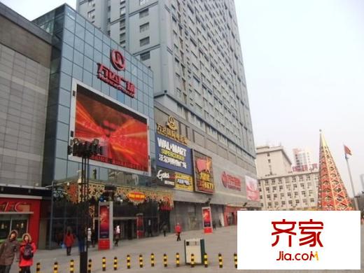 李家村萬(wàn)達(dá)廣場(chǎng)外景圖 