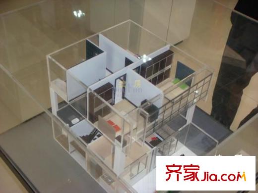 天地時(shí)代廣場(chǎng)戶型圖戶型模型 4室3廳2衛(wèi)1廚