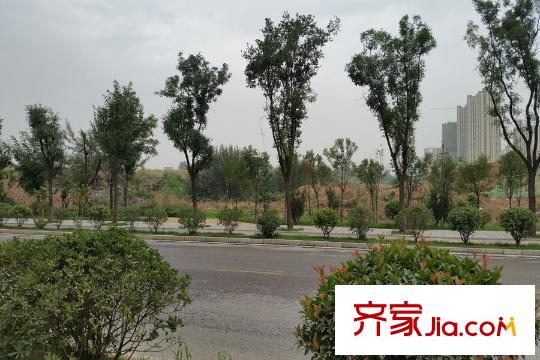天地源?曲江香都200畝曲江市政公園一角（在建）