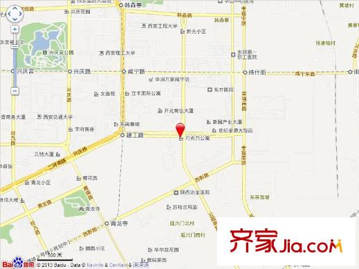 巧克力公寓交通圖