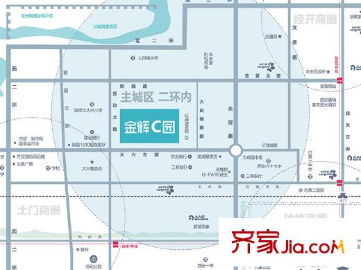 金輝C園區(qū)位圖