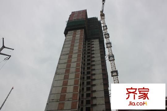 天地源?曲江香都高層16號樓施工進度圖（2014.11.3）