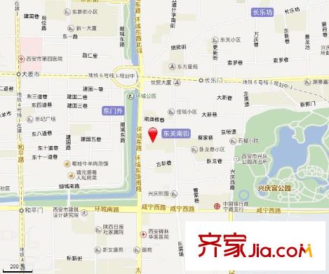 古跡嶺小區(qū)交通圖