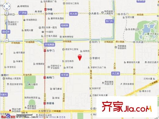 都市朝陽交通圖