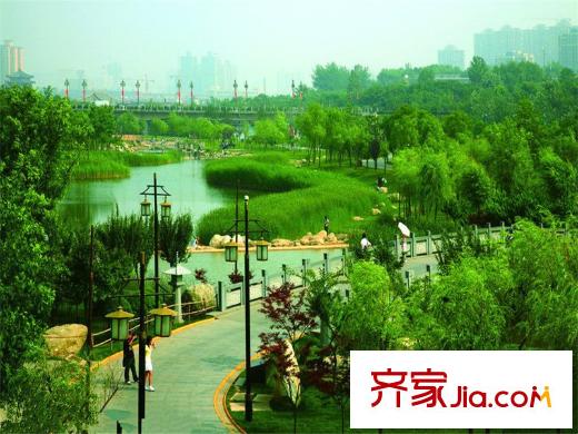 綠地?曲江名城周邊公園
