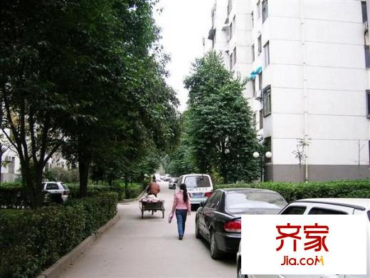 棗園安居小區(qū)外景圖 
