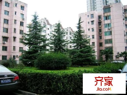 棗園安居小區(qū)外景圖 