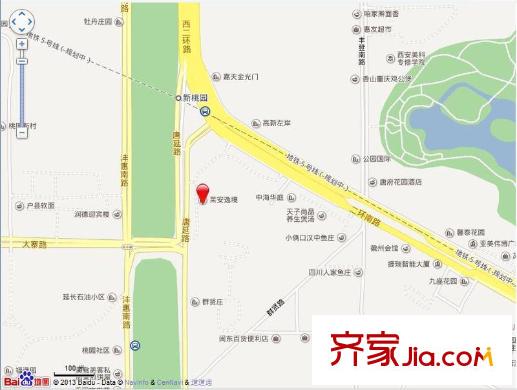 萊安逸境交通圖 