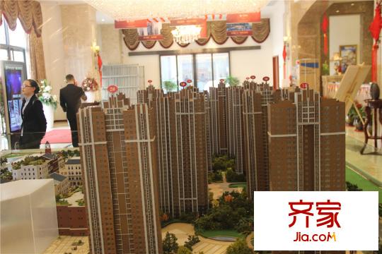金旅城沙盤圖實景（拍攝于2015.01）