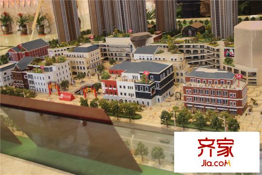 金旅城沙盤圖實景（拍攝于2015.01）
