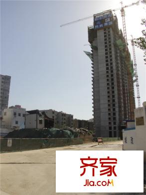 恒天?華茂星座1、2、3號樓施工進(jìn)度（2014.06）