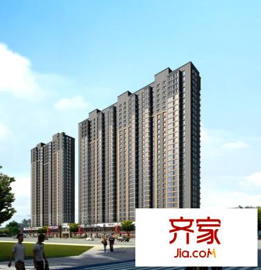 恒天?華茂星座沿街透視圖