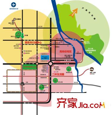 蒲公英國際廣場交通圖