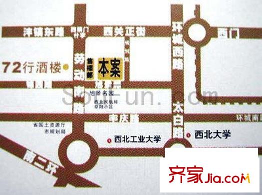 上城LOFT交通圖