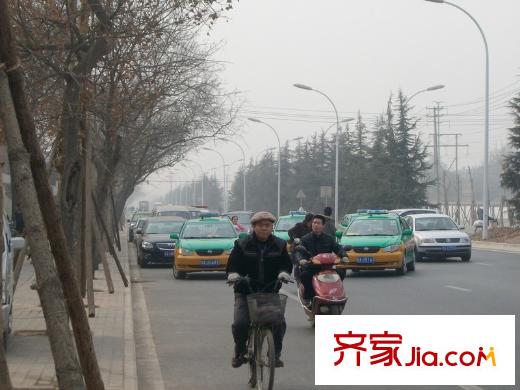 百合花園二期周邊-路況