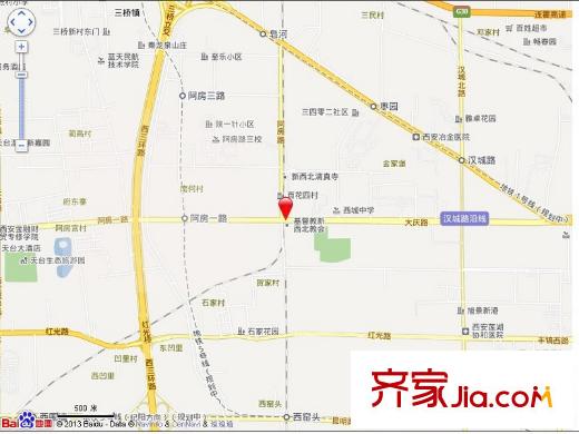 博大尚居電子地圖