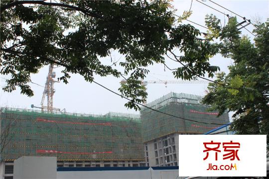 中聞傳媒廣場施工進度（2015.07）
