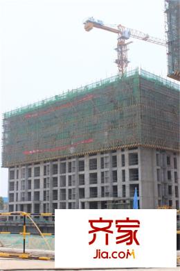 中聞傳媒廣場施工進度（2015.07）