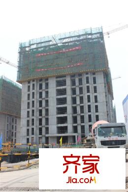 中聞傳媒廣場施工進度（2015.07）