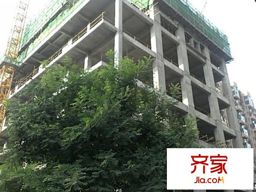 水滴Uhome工程進(jìn)度圖（攝于2013年6月）