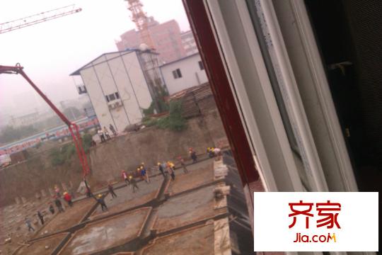 水滴Uhome工程進(jìn)度圖（攝于2012年9月24日）