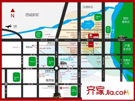 萬象嘉城項(xiàng)目區(qū)位
