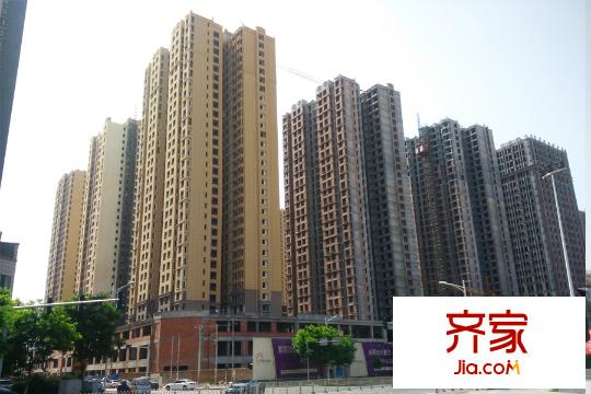 雅荷紫金陽光施工進(jìn)度（攝于2015-6-3）