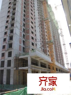 恒天?華茂星座1、2、3號樓施工進度（2014.06）