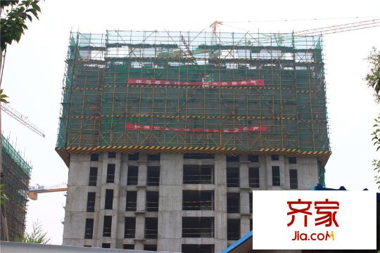 中聞傳媒廣場施工進度（2015.07）