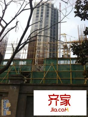 自在山工程進(jìn)度攝于2013.2.28