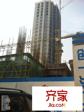 自在山工程進(jìn)度攝于2013.2.28
