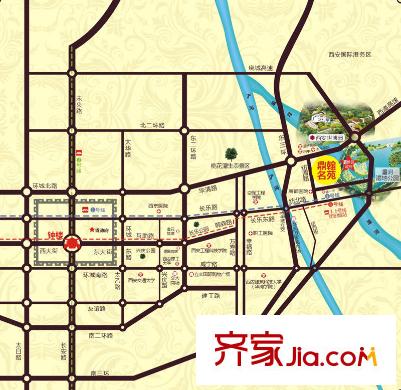 鼎翰名苑區(qū)位圖