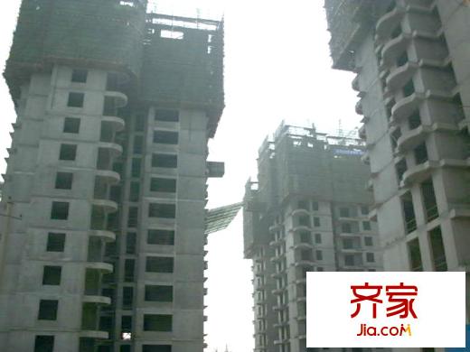 鼎翰名苑施工進(jìn)度圖（2012.6.4）