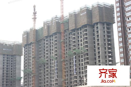 龍城銘園國(guó)際社區(qū)28號(hào)樓施工進(jìn)度（20150420）