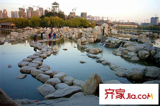 龍城銘園國(guó)際社區(qū)周邊配套唐城墻遺址公園