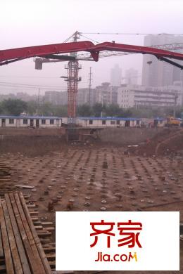 水滴Uhome工程進(jìn)度圖（攝于2012年9月24日）