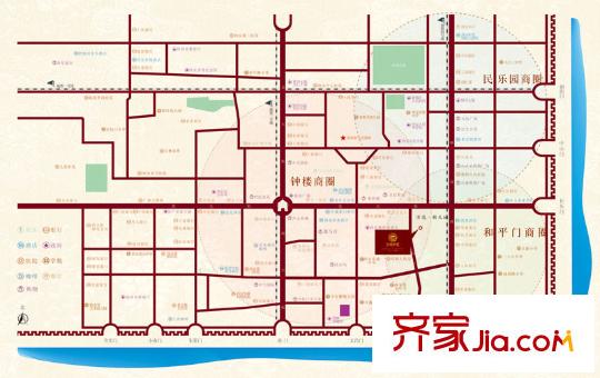 皇城美居商圈