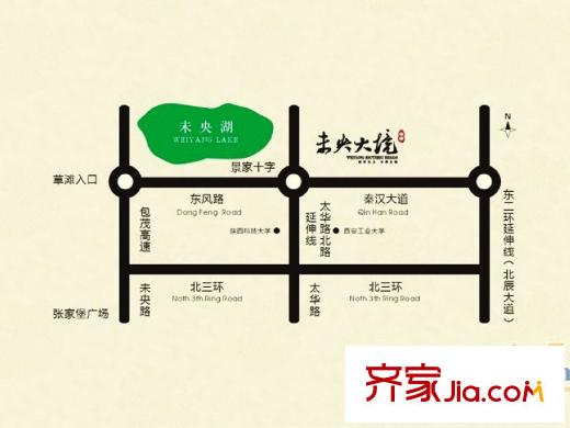 萬象嘉城項(xiàng)目區(qū)位