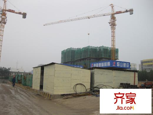 紫郡觀瀾施工進度圖（（2010.12.30））