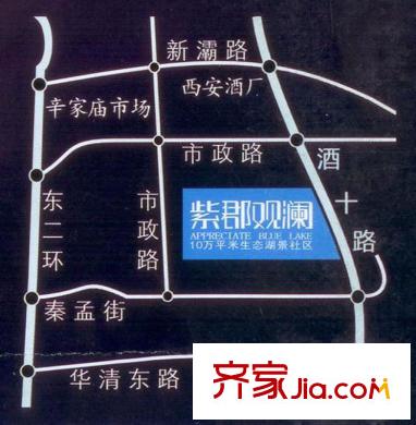 紫郡觀瀾區(qū)位圖