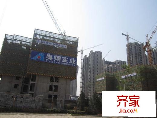 宏府?麒麟山施工進度圖（攝于2013-05-08）